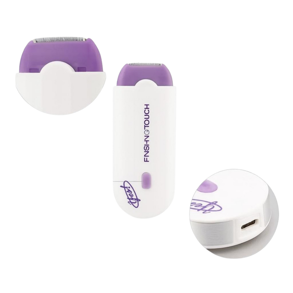 Depiladora eléctrica recargable USB facial y corporal