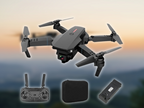 Drone E88 Pro en vuelo