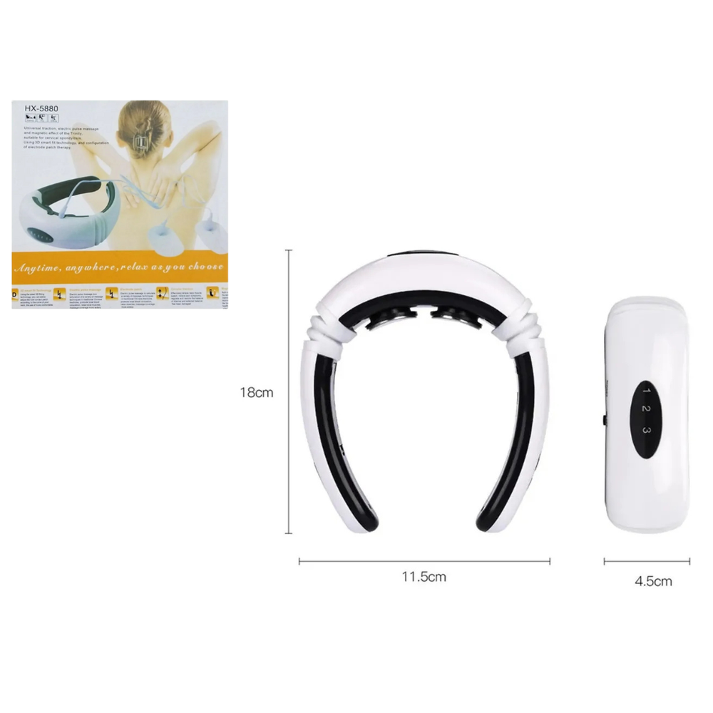 Masajeador cervical eléctrico recargable