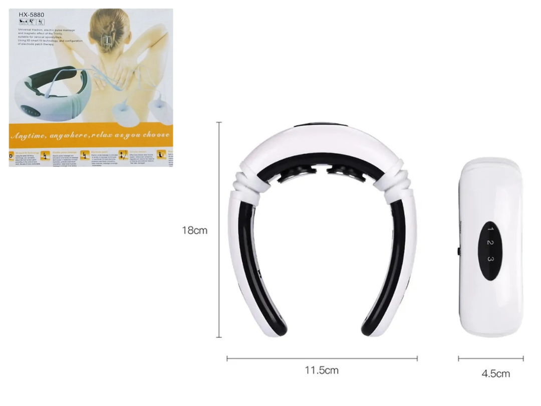Masajeador cervical medidas