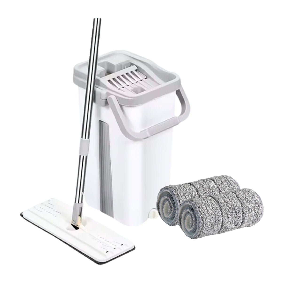 Mopa plana 360 con balde escurridor