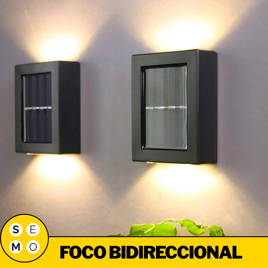 Aplique de pared bidireccional para exterior