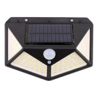 Lámpara solar 100 LED con sensor de movimiento para exterior