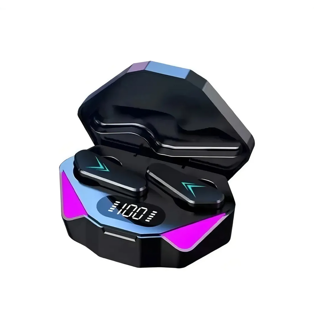 Auriculares inalámbricos Bluetooth X-15 con luces RGB