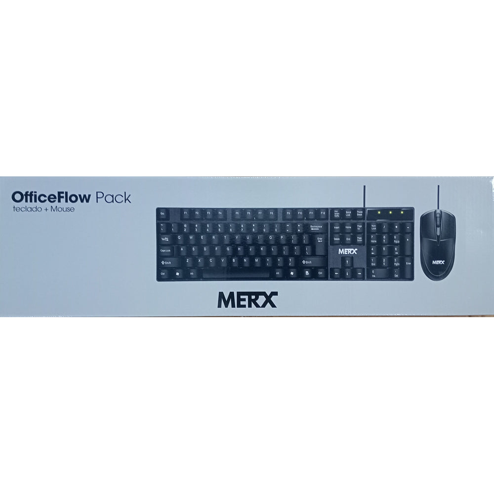 Combo teclado + mouse para oficina