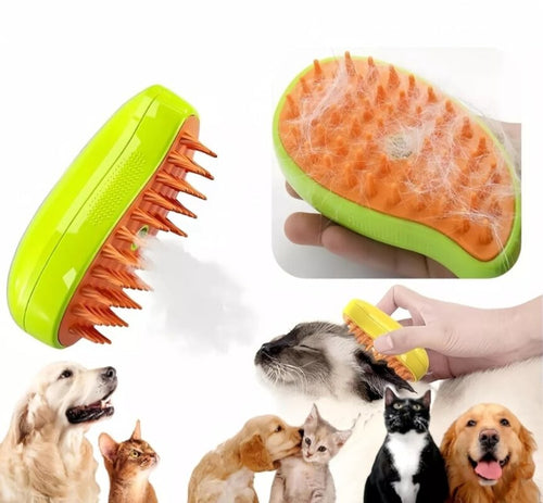 Cepillo a vapor para mascotas