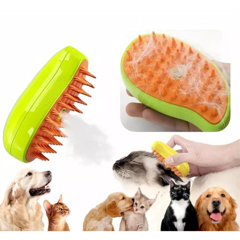 Cepillo a vapor para mascotas