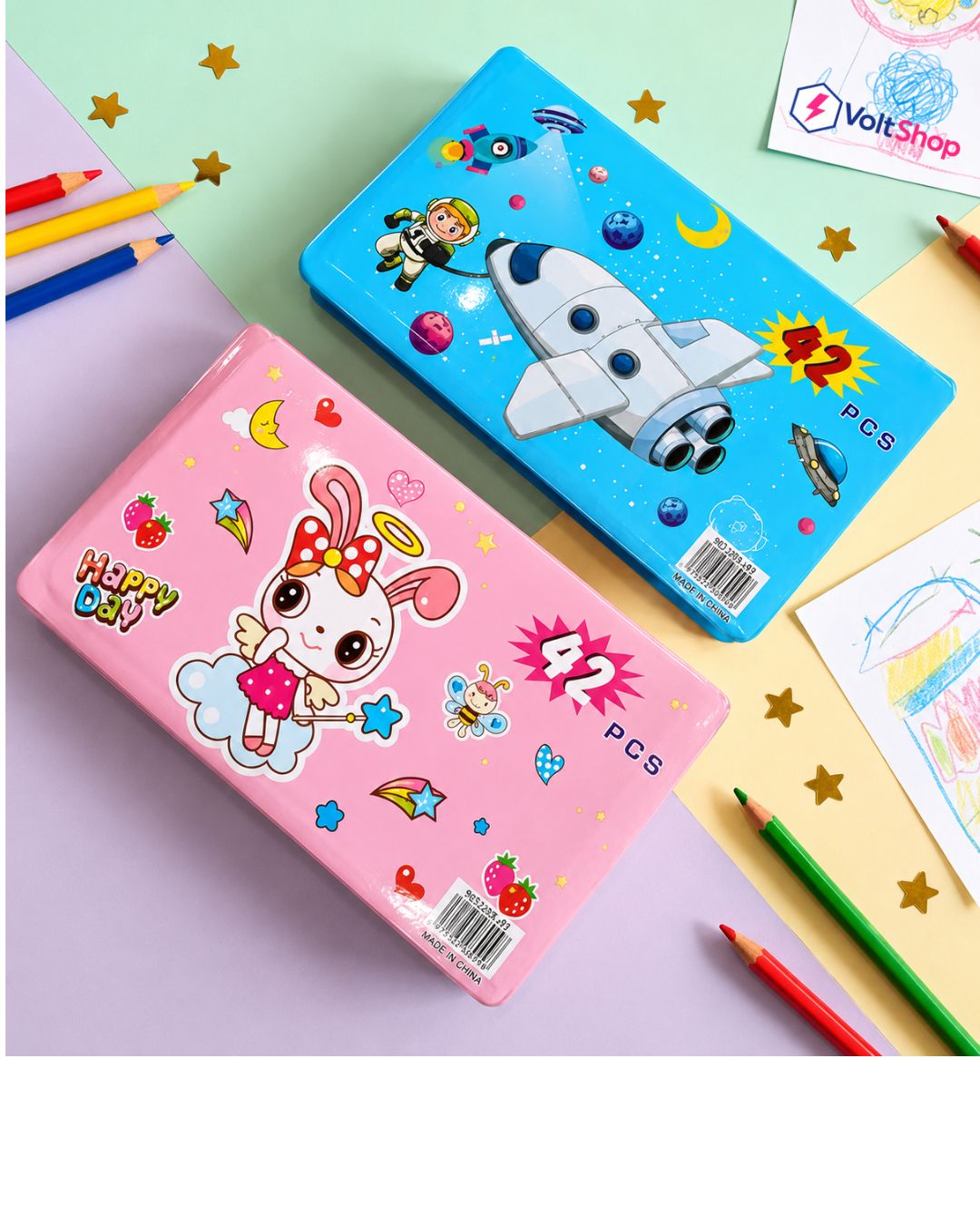 Kit de arte infantil abierto
