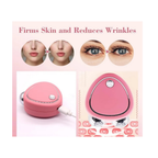 Masajeador facial recargable con microcorriente y vibración