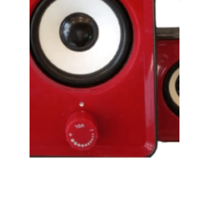 Parlantes para PC 2.1 con subwoofer USB