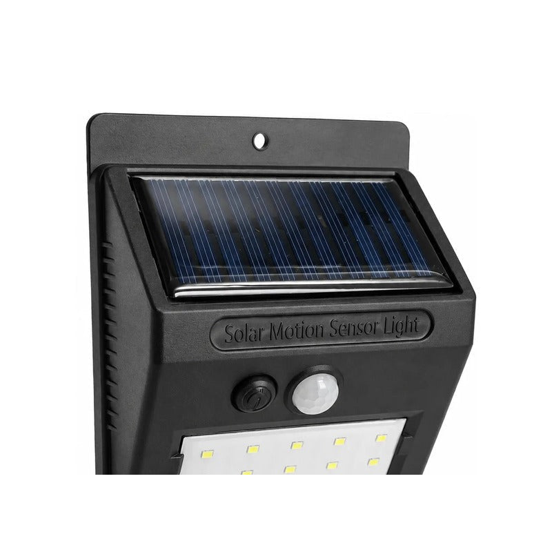 Luz LED solar compacta con sensor de movimiento