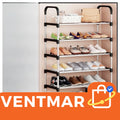 Zapatero organizador vertical de 6 niveles