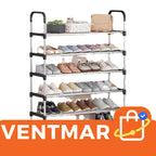 Zapatero organizador vertical de 6 niveles