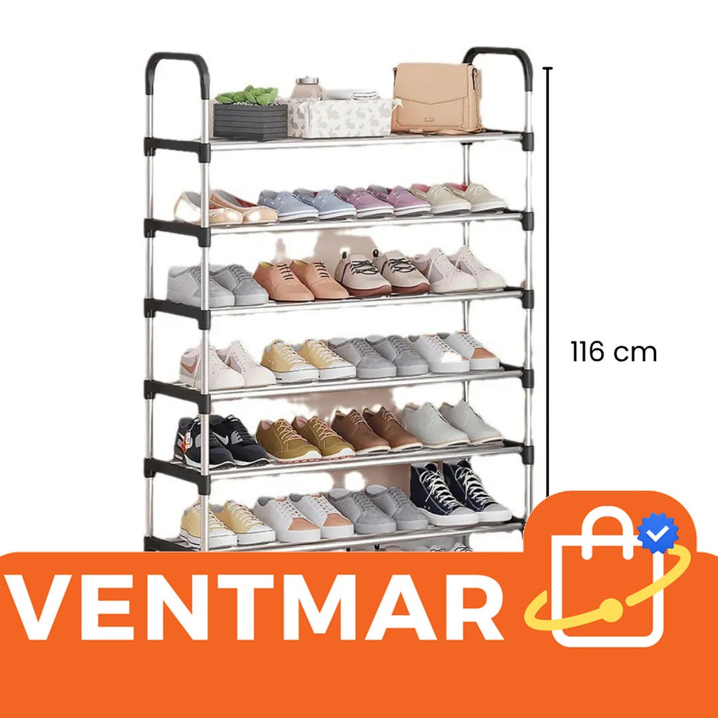 Zapatero organizador vertical de 6 niveles