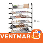 Zapatero organizador vertical de 6 niveles