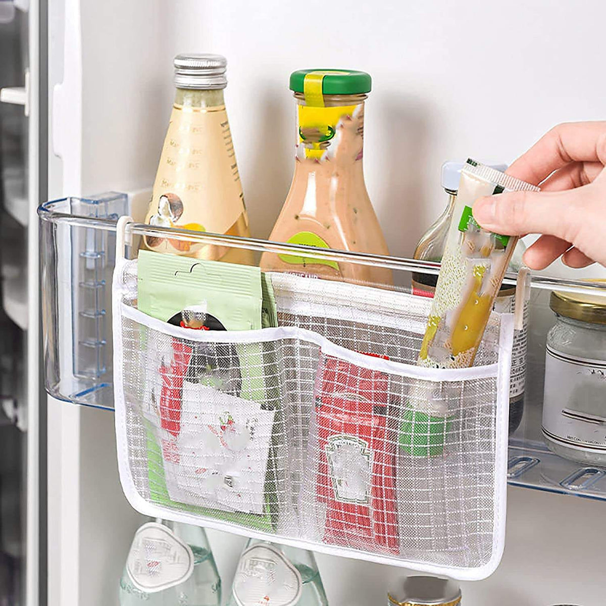 Organizador colgante para heladera