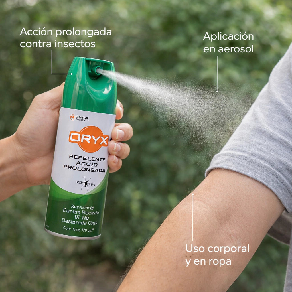 Repelente de insectos en aerosol acción prolongada 170 cm³