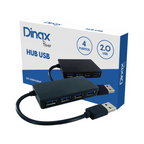 Hub USB Dinax de 4 puertos USB 2.0
