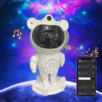 Proyector astronauta de galaxias y estrellas con control remoto
