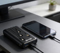 Power bank con cables integrados