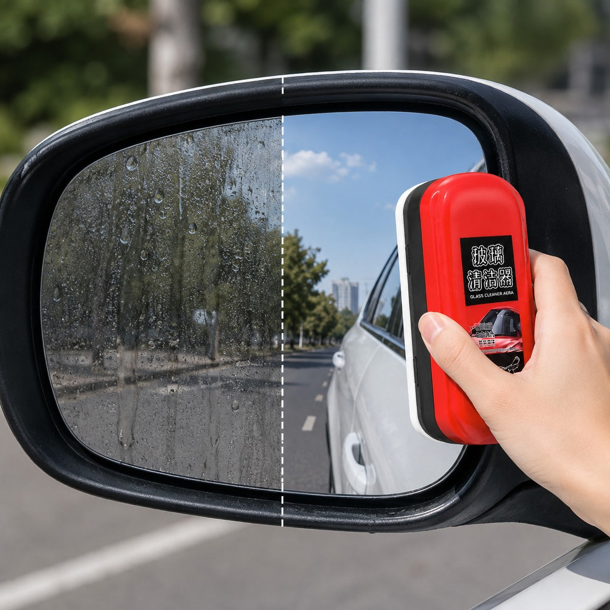 Limpiador de vidrios y parabrisas para auto