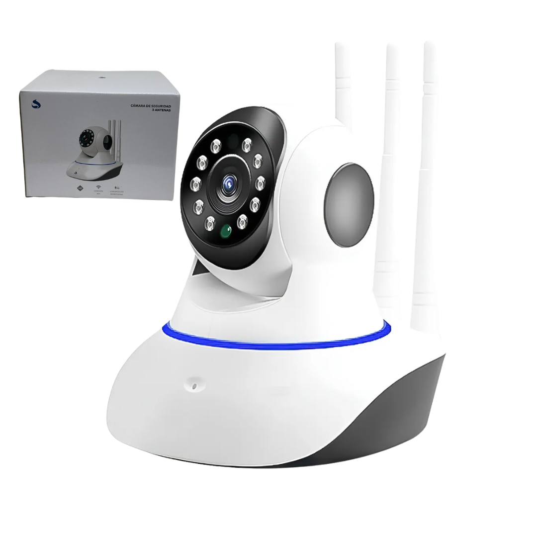 Cámara IP de seguridad inalámbrica Suono con 3 antenas