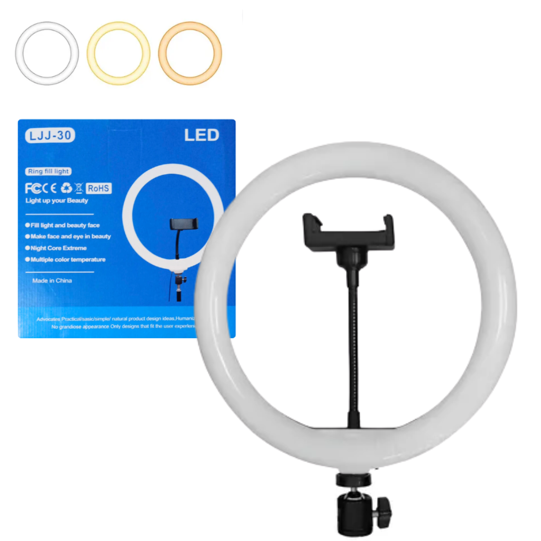 Aro de luz LED 12 pulgadas LJJ30