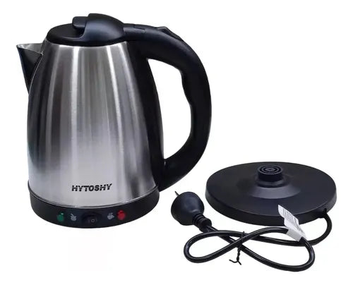 Pava eléctrica con corte matero 2 litros de acero inoxidable