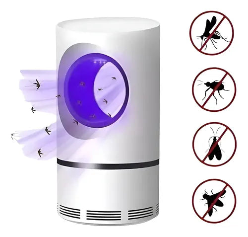 Lámpara mata insectos UV silenciosa USB