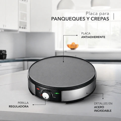 Panquequera crepera eléctrica 30 cm 1200 W