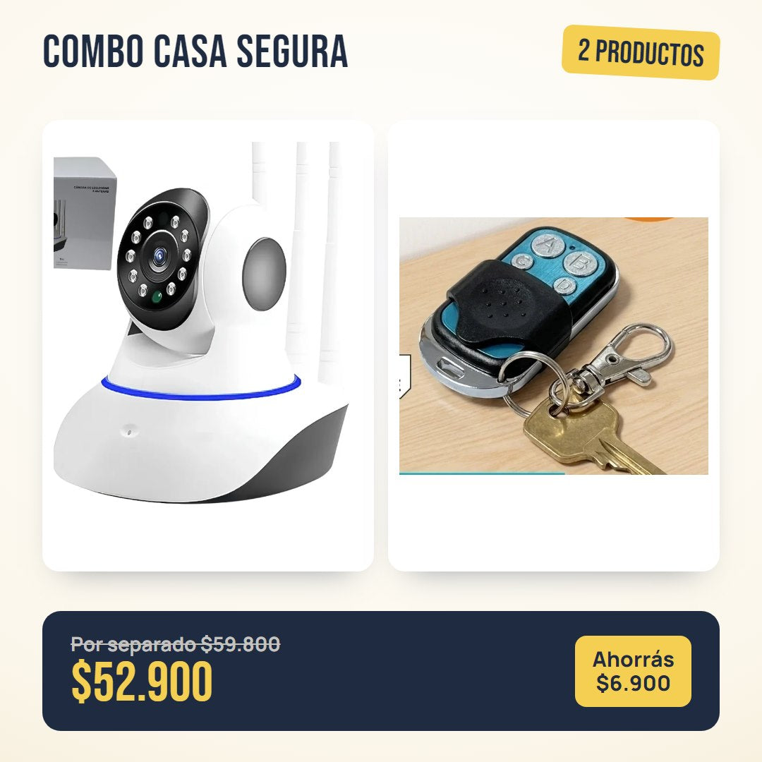Combo Casa segura: qué incluye y cuánto ahorrás