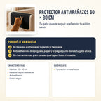 Protector antiarañazos autoadhesivo para sillones 60 x 30 cm: beneficios, características y qué incluye