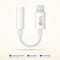 Adaptador Lightning a jack 3,5 mm Ibek IK-A001