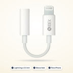 Adaptador Lightning a jack 3,5 mm Ibek IK-A001