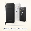Power bank 10.000 mAh con linterna CM-660