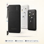 Incluido en el combo: Power bank 10.000 mAh