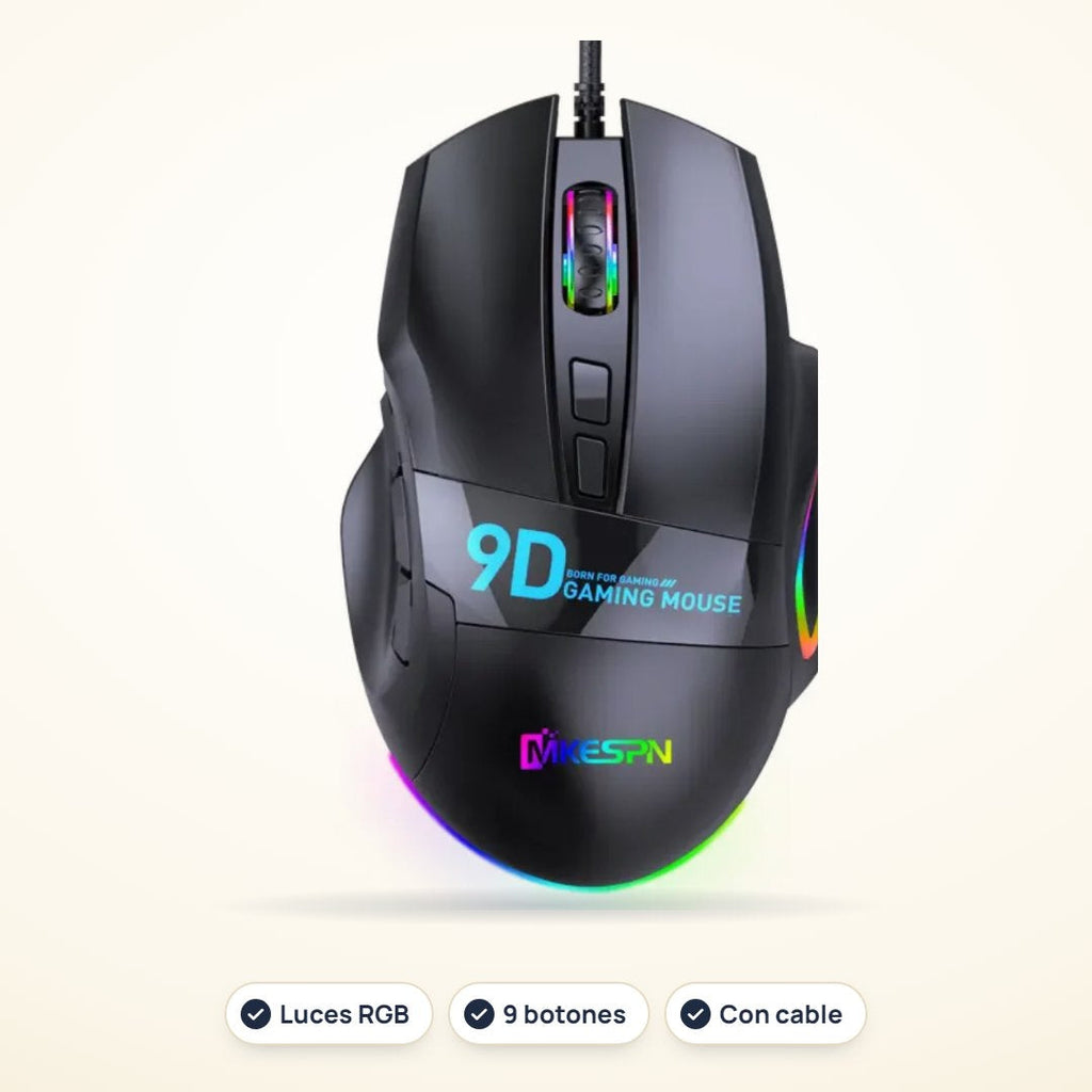 Incluido en el combo: Mouse gamer RGB G6