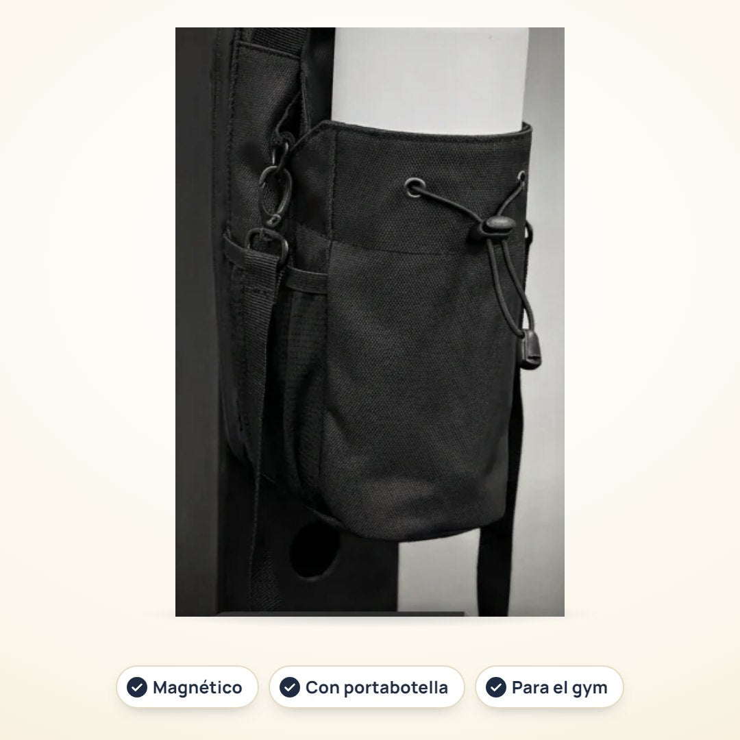 Incluido en el combo: Bolso de gym magnético