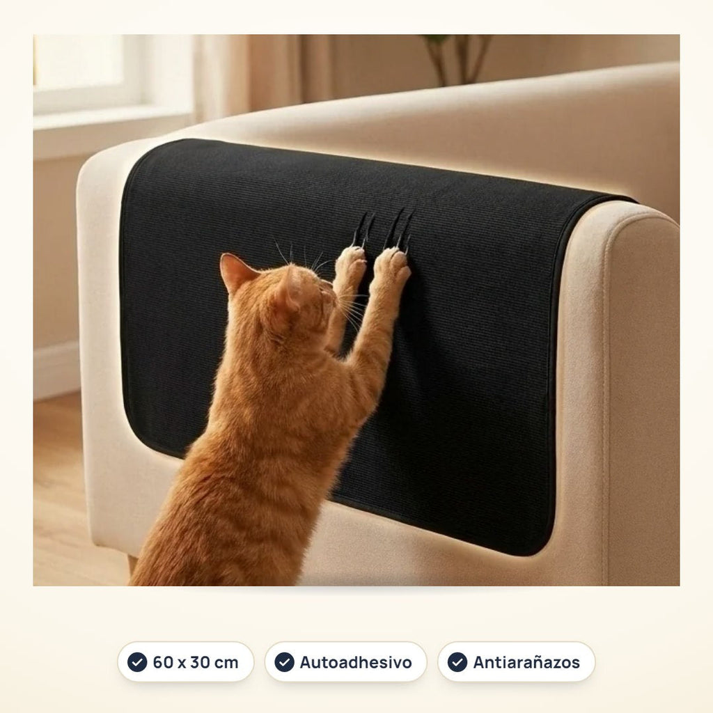 Incluido en el combo: Protector antiarañazos para sillones